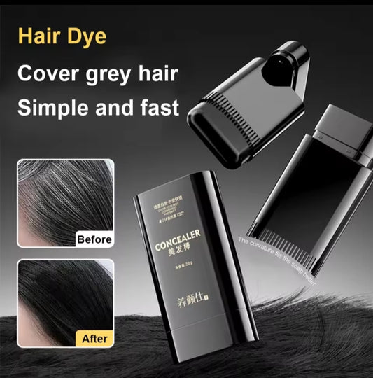 2-in-1  Portable Hair Dye Comb Stick - Instant Hair Color Solution